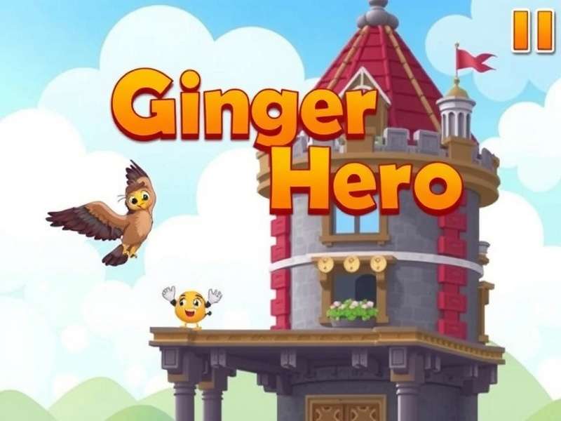Ginger Soar Hero Game Screenshot